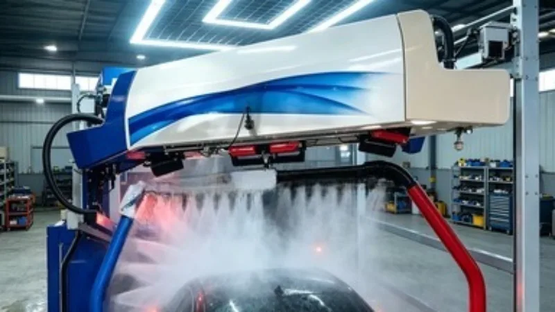 Touchless Automatic Car Wash Machine All In One Robotic Pressure Cleaning Commercial Vehicle Washer