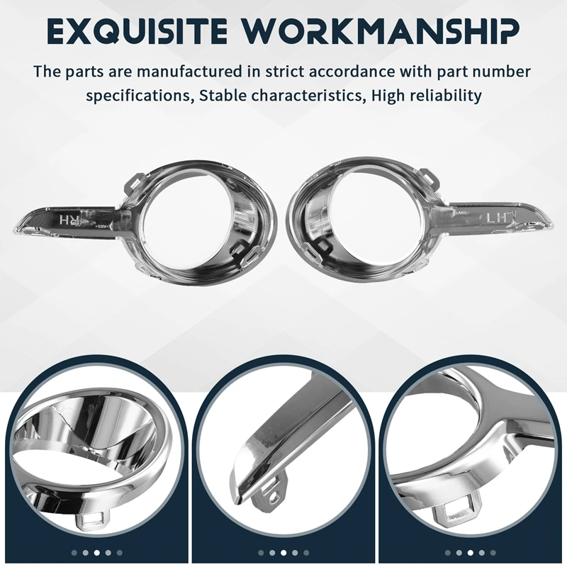 مصباح ضباب أمامي مناسب لزينة إطار Peugeot