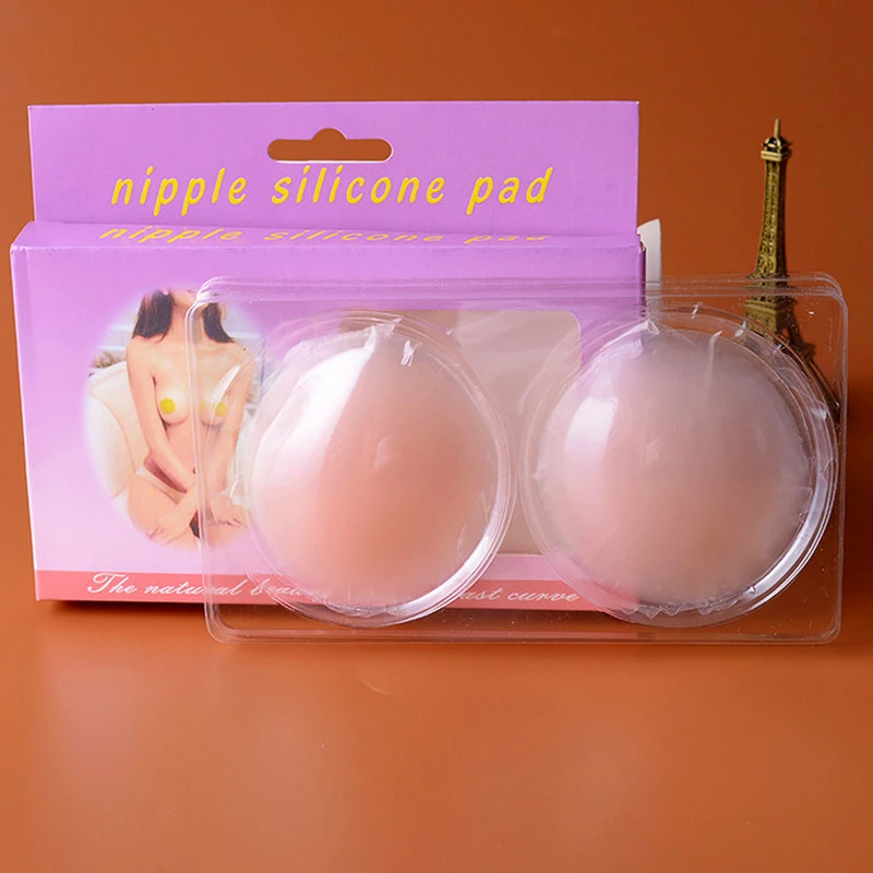 6 Pairs Anti-Protrusion Nipple Covers - 6cm Silicone, Thin & Invisible Bra Patchesv