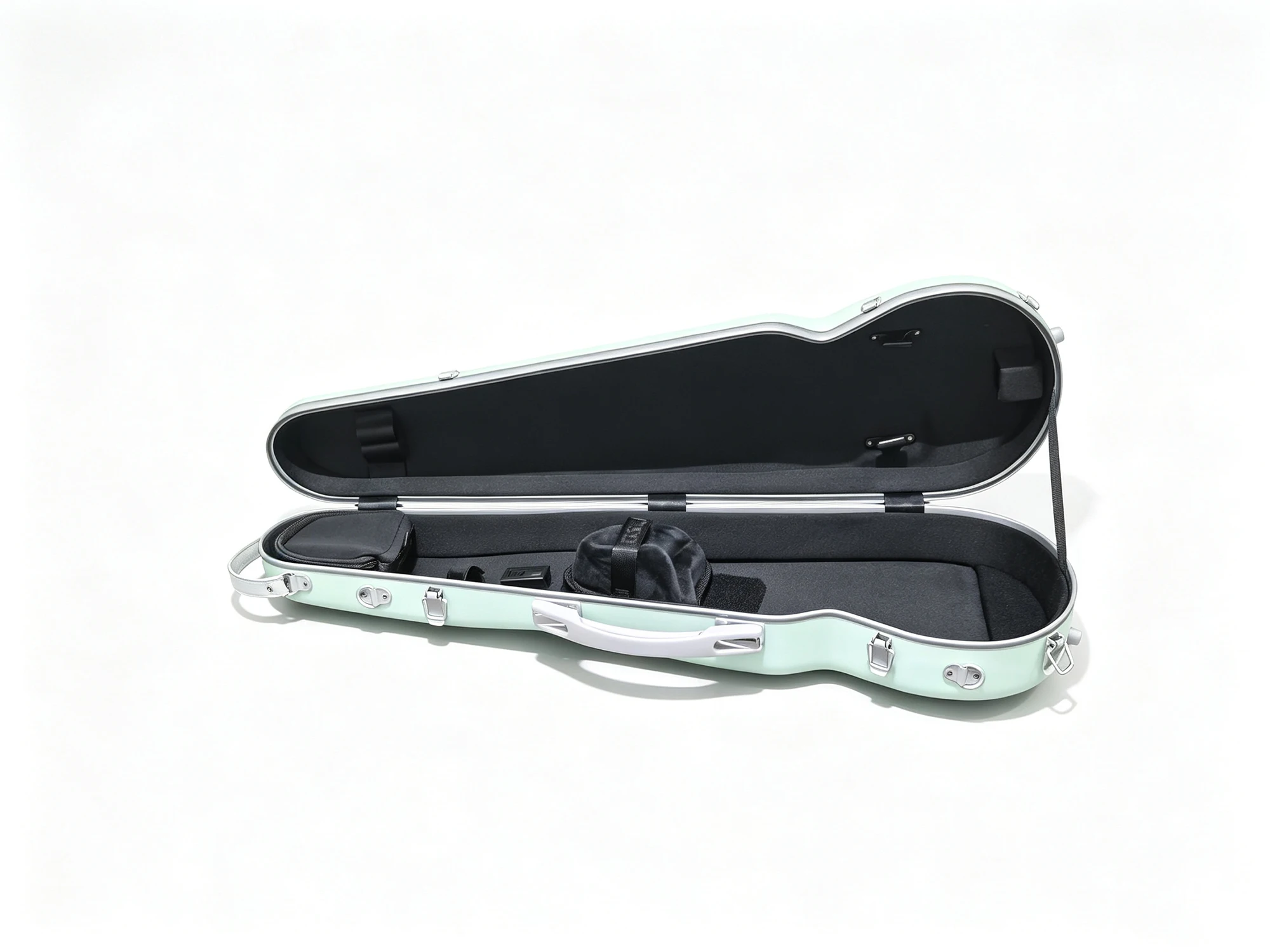 High-Quality Lightweight Violin Case 4/4 3/4, Pc Composite Hard Shell with Backpack Straps, Shockproof Anti-Scratch