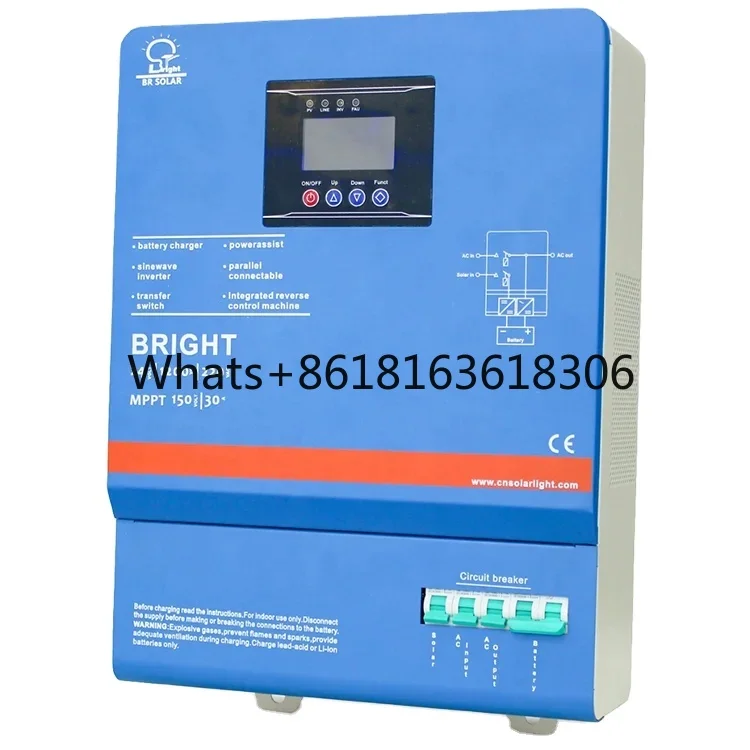 

High Quality Home use 1kw 3KW 5KW 8KW low frequency solar power system pure sine wave inverter 48v dc 400v ac