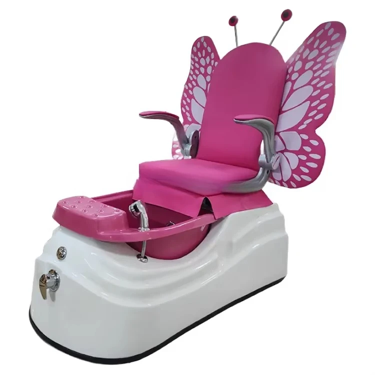 

Modern Creative Design Pink Children's Foot Spa Chair Beauty Salon Children's Spa Chair Luxury Nail Salon Foot