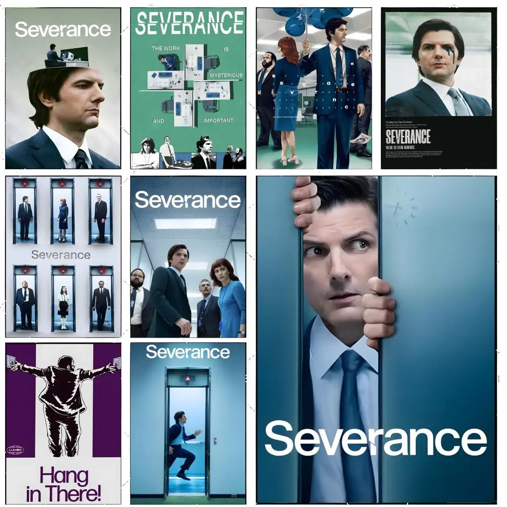 workplace drama poster S-Severance Poster Premium Decor Art & Gift for Household Lounge Home Ornaments