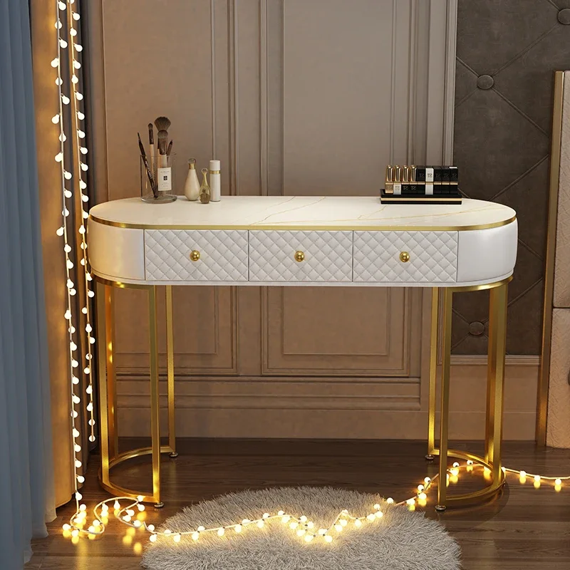 Japanese Organizer Dressing Table Women Display Computer Storage Vanity Table Bathroom Study Supplies Commode Patio Furniture image 2