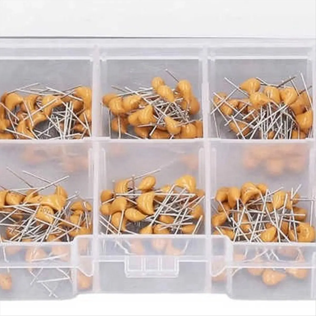 BHBL 300pcs 10value 0.1UF- 10UF Monolithic Ceramic Capacitor Assortment Kit