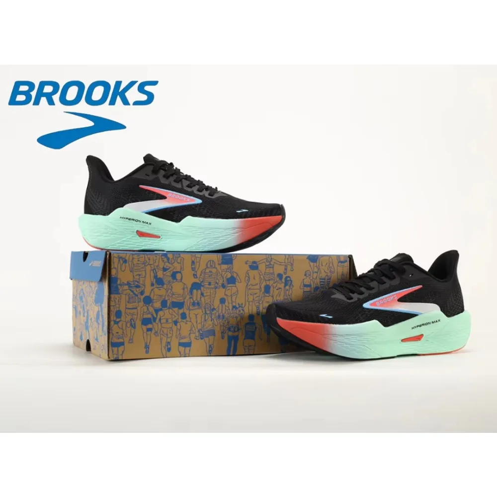 أحذية رياضية كاجوال من Brooks Hyperion Max Gale 2 للرجال مبطنة ومريحة لسباق الماراثون والتدريب الرياضي الاحترافي