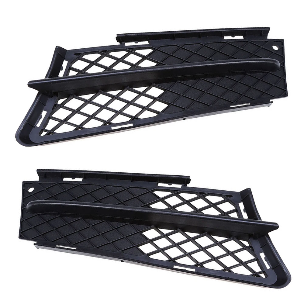 

1Pair Front Bumper Lower Grille Air Flow Exterior Grill Trim 51117134081,51117134082 For BMW 3-Series E90 E91 05~08 Pre-facelift