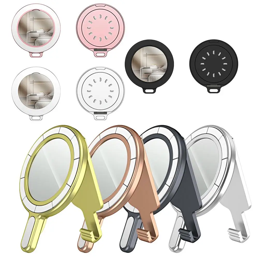 

Магнитное крепление для телефона для зажима-подставки для ноутбука/пояса/стола 360° ° Поворотный держатель с защитой от падения, сильная магнитная опора H5d9