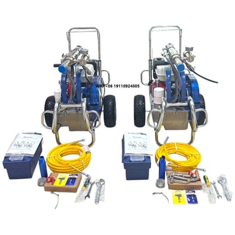 High Pressure Airless Paint Sprayer Hydraulic Driven Airless Putty Paint Spray Machine