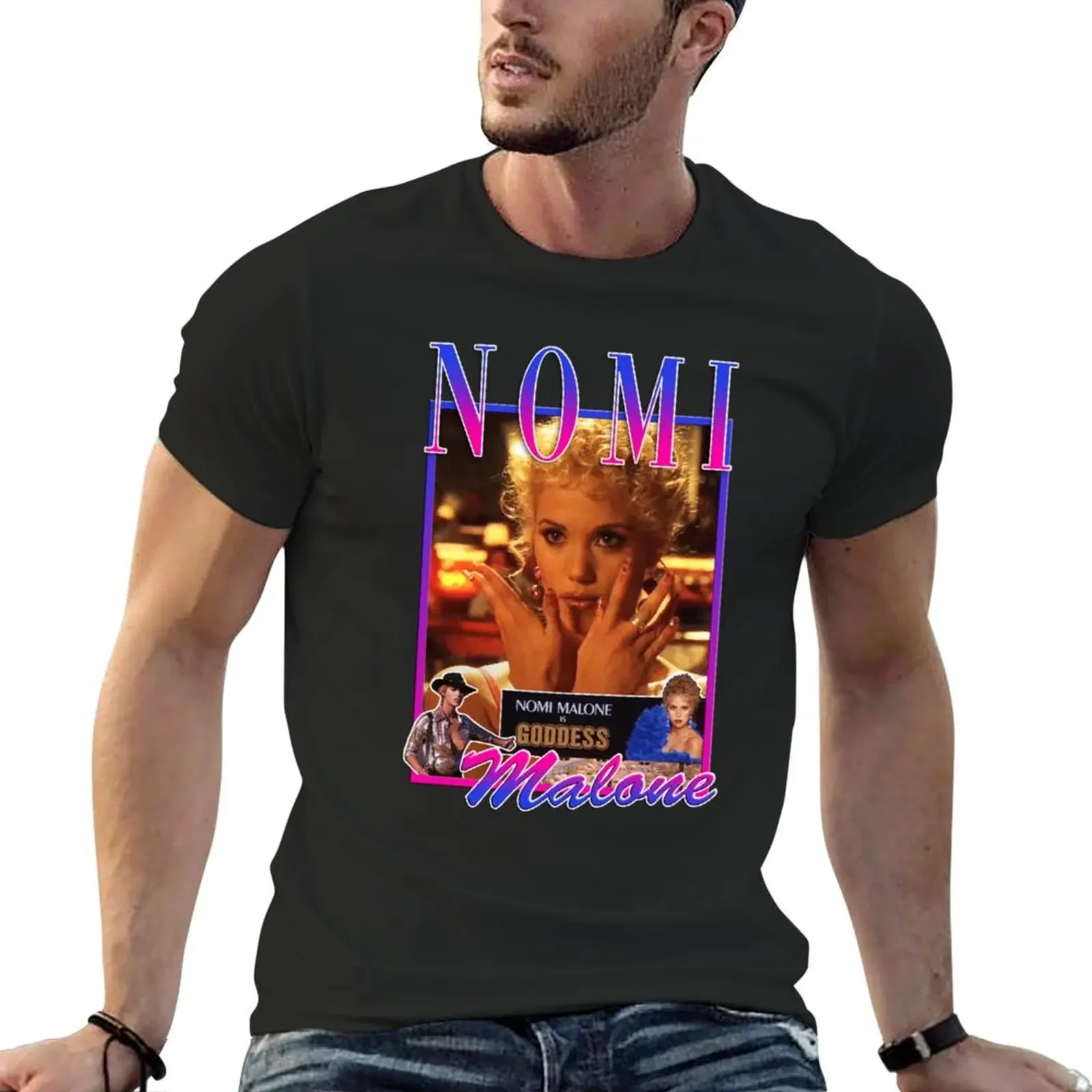 

Nomi Malione T-Shirt sports fans graphic t shirt vintage anime stuff mens graphic t-shirts funny