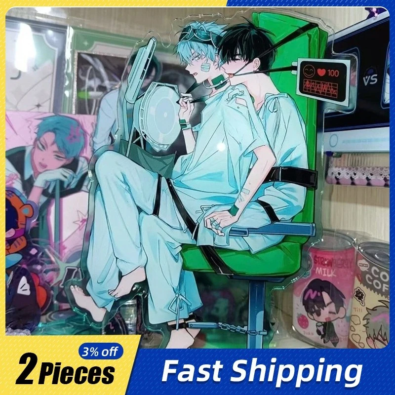 

10 см/3,93 дюйма AlienStage акриловые стоячие тарелки аниме периферийные устройства мультяшные аксессуары настольные украшения для дисплея подарки на день рождения