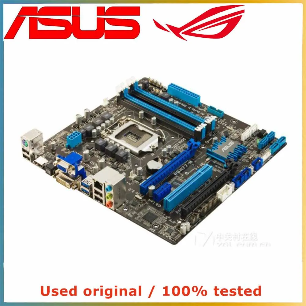 ASUS P8H77-M H77M 32GB Motherboard LGA 1155 DDR3 mATX Mainboard
