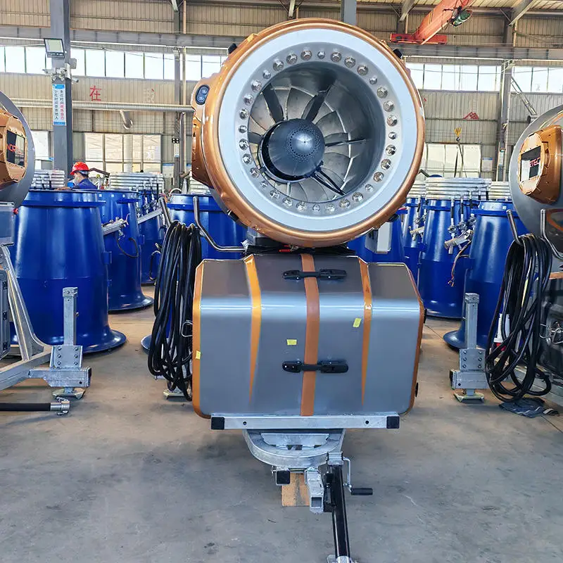 Ski Resort Snowfall Snow Making Machine Large Lift Artificial Intelligence Snow Machine 360 Degree Rotating Drift Snow Machine