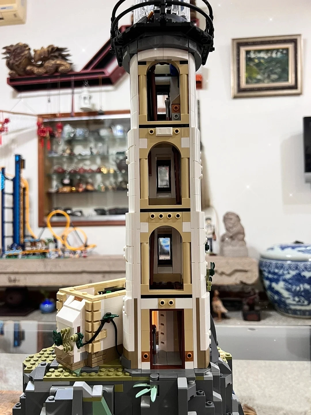 

Электрический маяк 21335 MOC, 2065 шт., модель строительного блока, моторизованные кирпичи в сборе, подарок на Рождество, Хэллоуин, день рождения