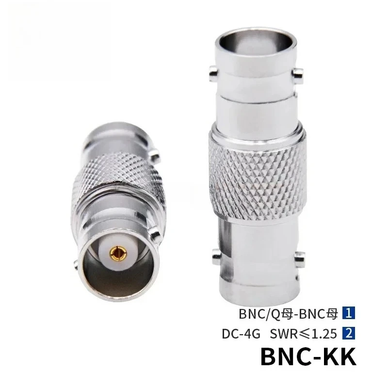 Eastsheep RF Adaptor BNC-KK BNC Female To Female Dual Pass Q9/BNC Dual Female Connector DC-4G