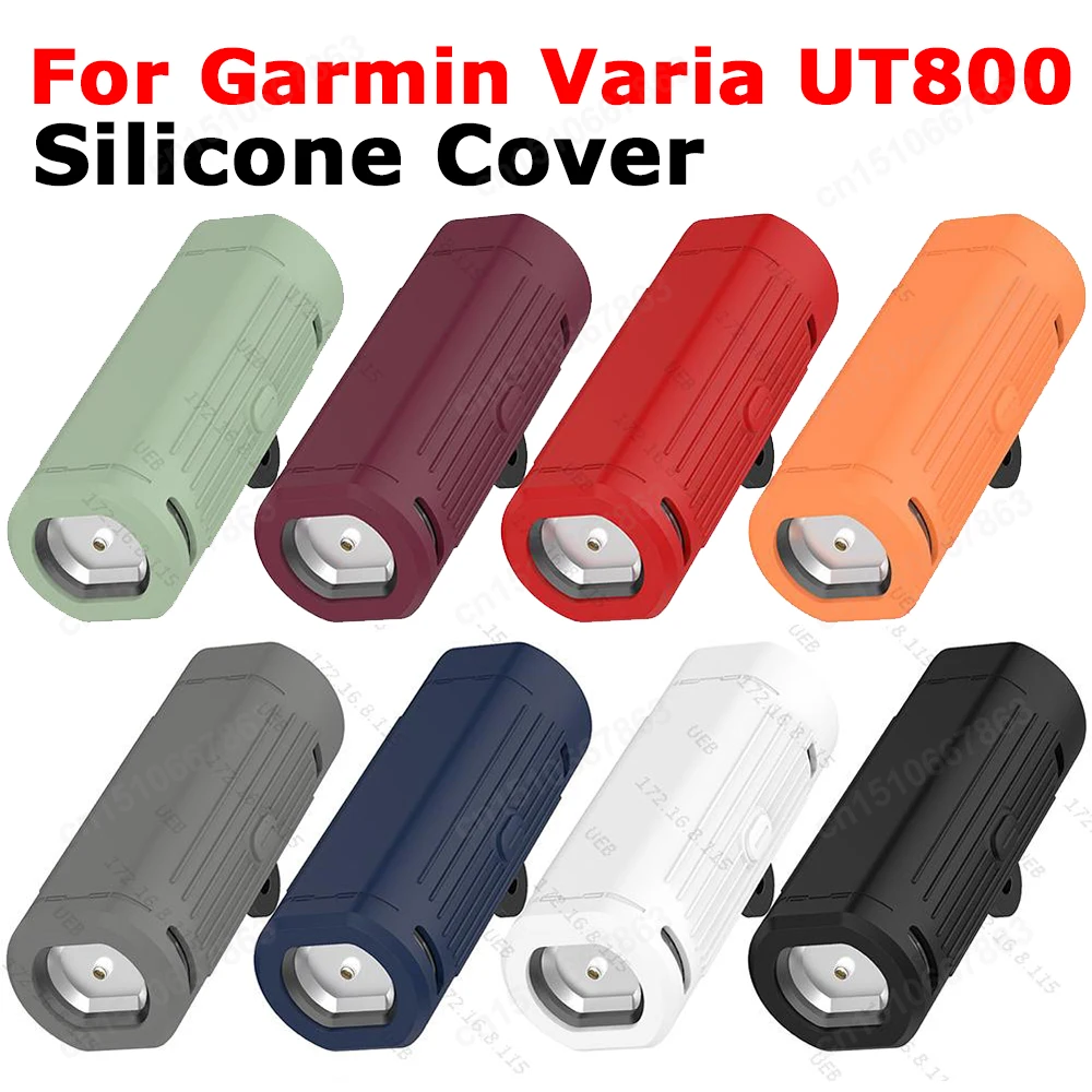 Bike Tail Light Protective Case For Garmin Varia UT800 Housing Dustproof Impact-resistant Silicone Cover For Garmin Varia UT800