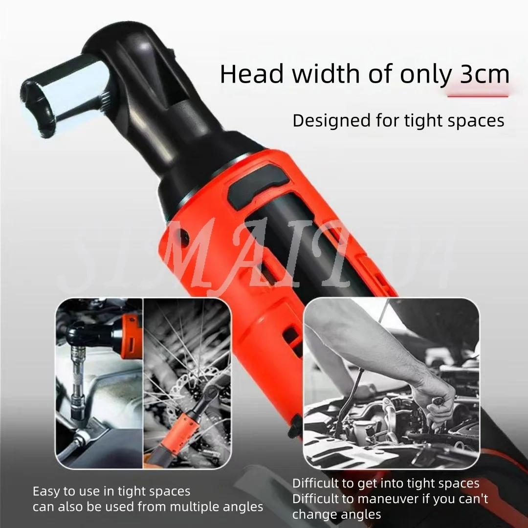 

Lithium Ratchet Angle 90 Degree Fast Right Angle Cordless Truss Stage Tool 18V Electric Wrench