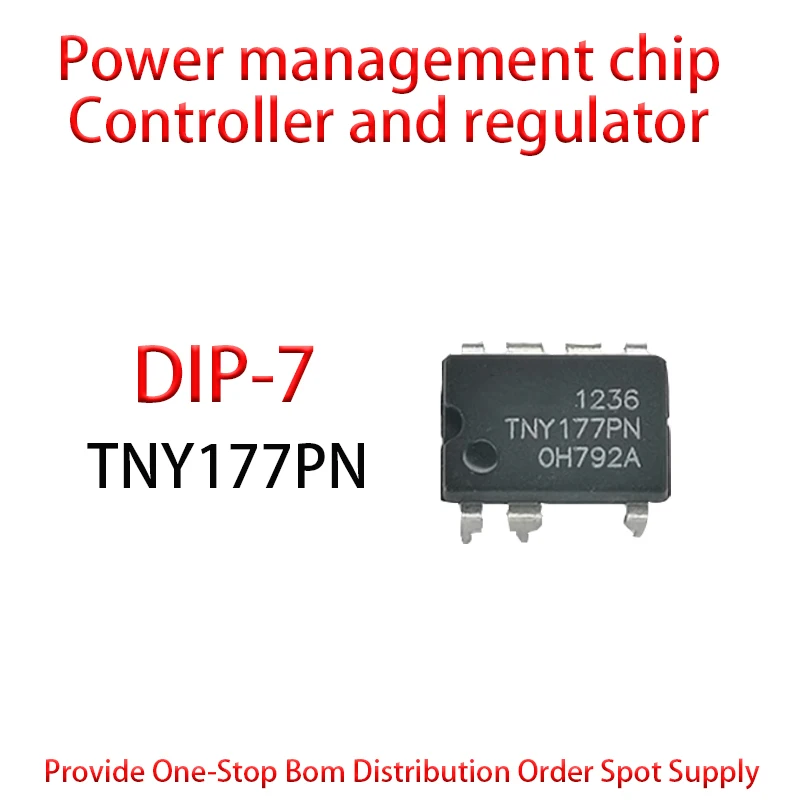 

TNY177PN encapsulation DIP-7 Power management chip Controller and regulator 20PCS