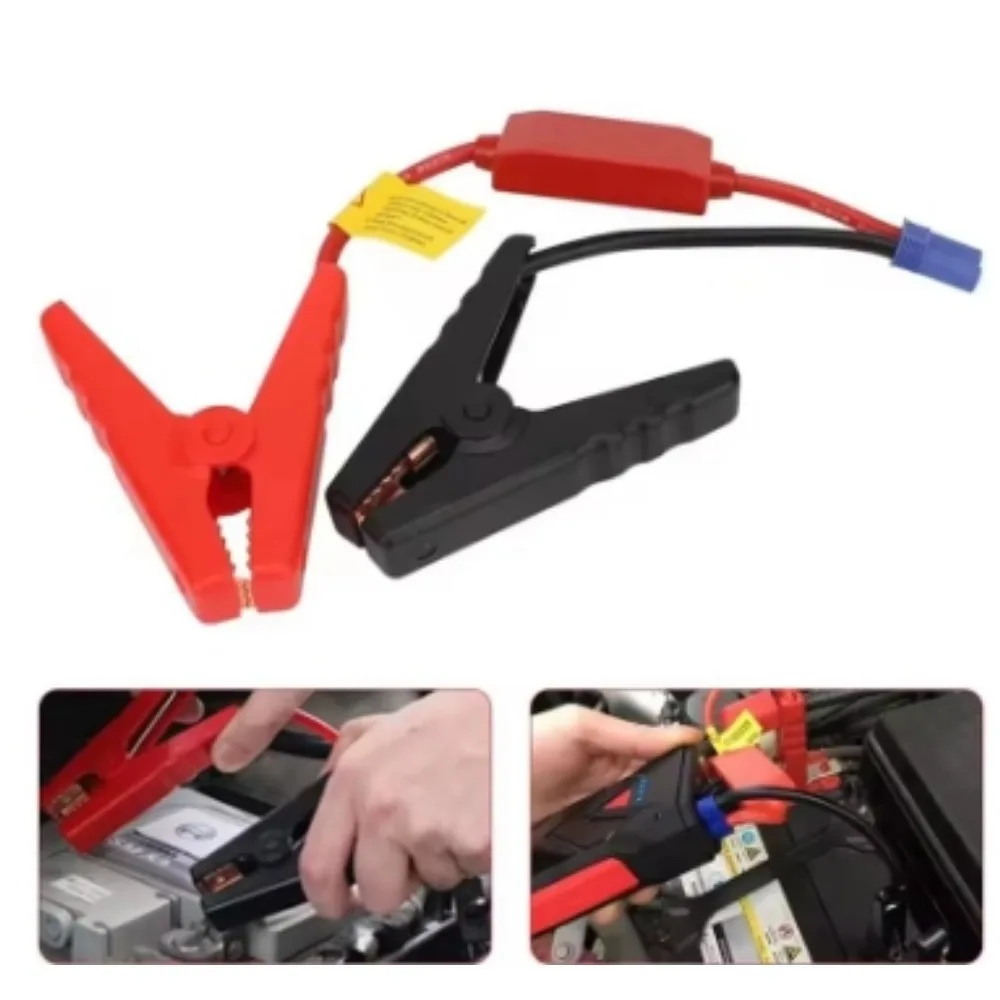 

For Car Jump Starter Jump Starter Cable with Clamps Booster Cable Connector and Prevent Reverse Charge Module