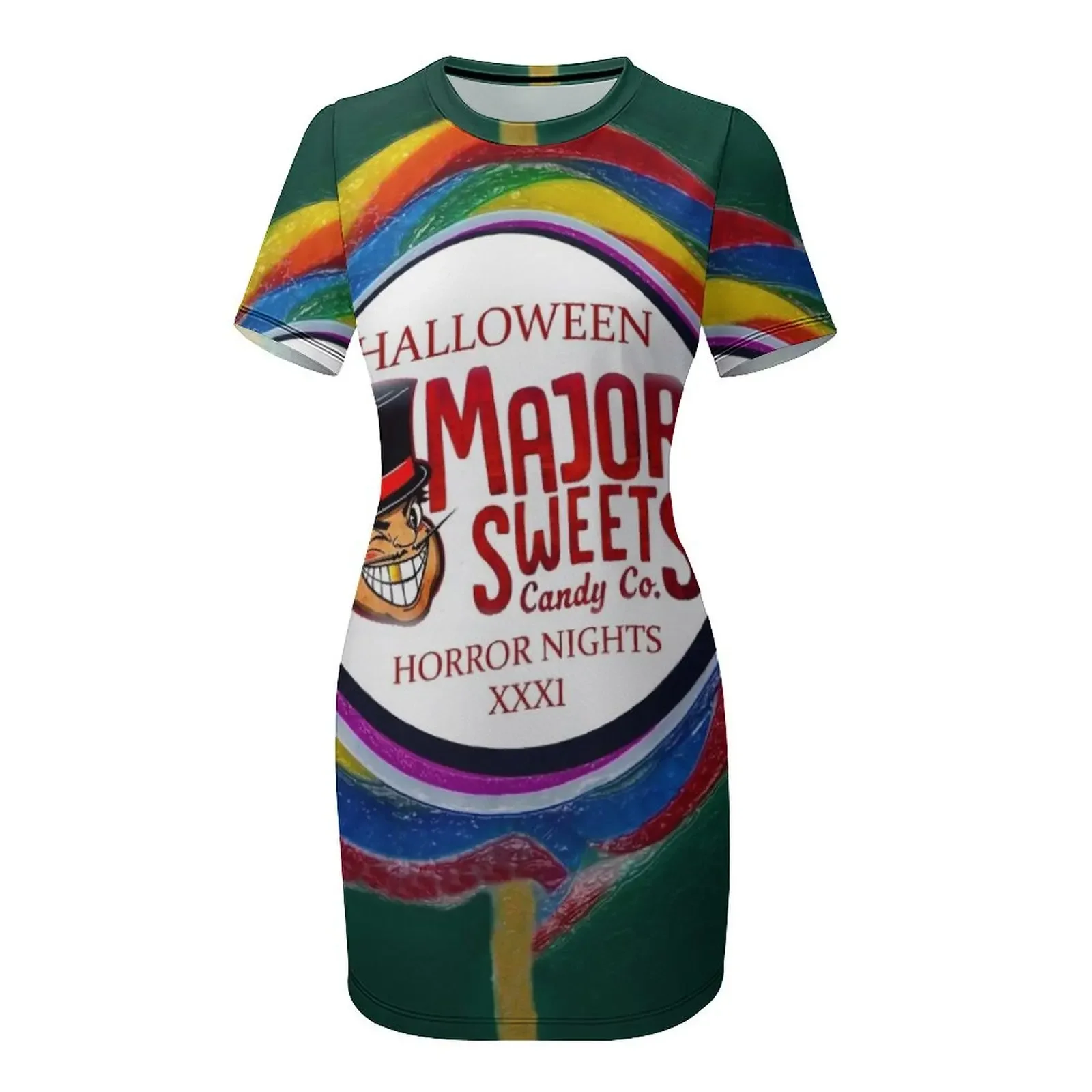 เสื้อยืดลาย Sweet Revenge HHN 31 scare zone แขนสั้น ชุดราตรี ชุดเดรสสุภาพสตรี