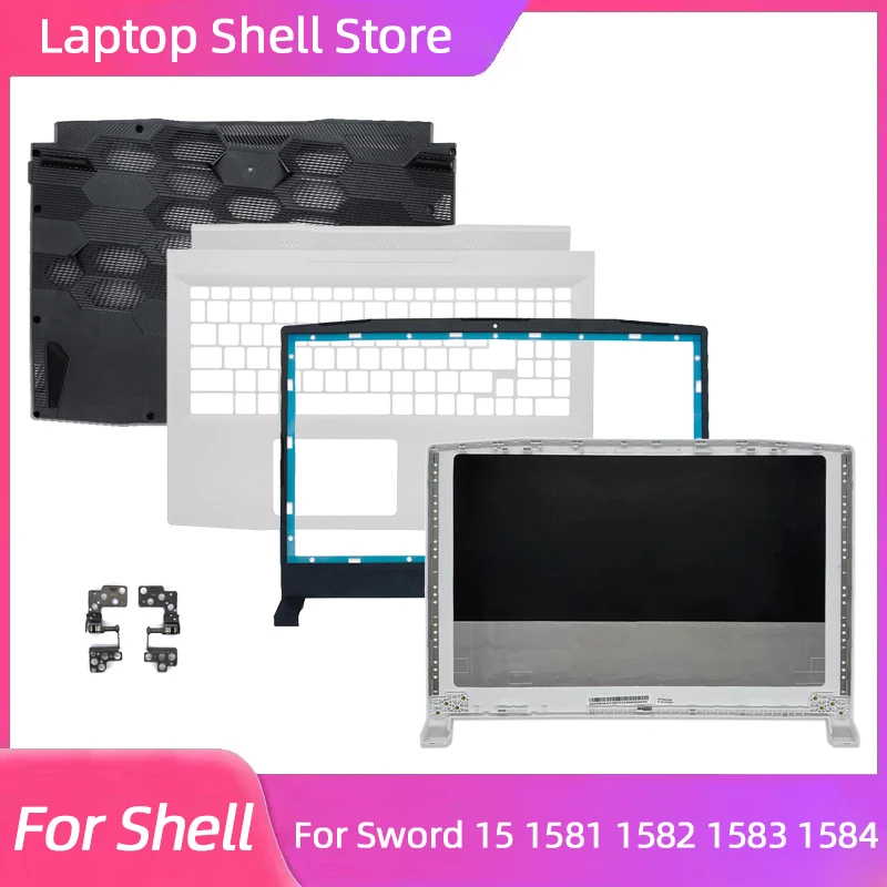 

Новинка для Sword 15 A11U A11S A12U A12V MS-1581 1582 1583 1584 задняя крышка ЖК-дисплея/передняя панель/подставка для рук/нижнее основание/петли корпус ноутбука