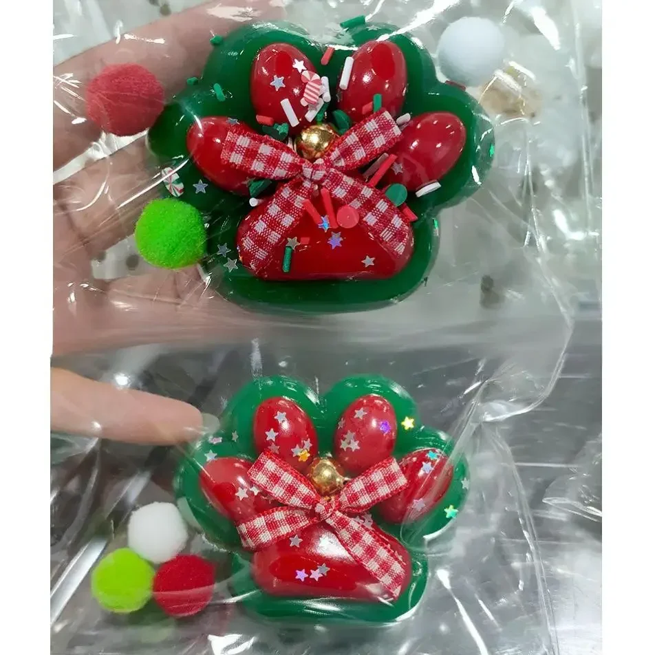 Рождественская игрушка для снятия стресса с пятиконечной звездой и высоким уровнем внешнего вида для семьи и друзей в качестве рождественского подарка