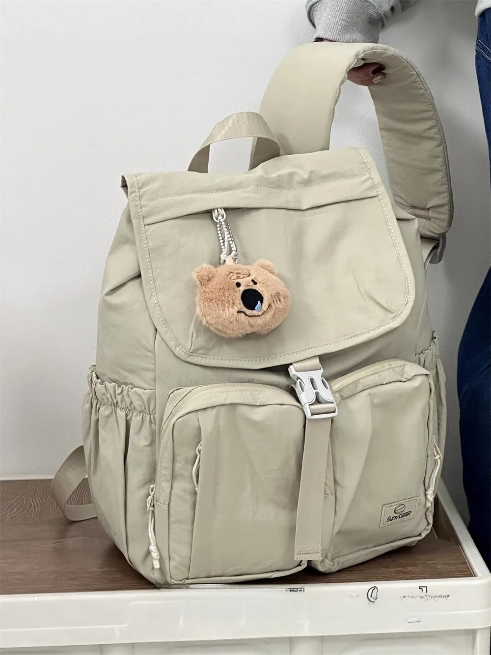 

Outdoor Climbing Hiking Bapa Lightweight Travel Bag ex Youth Soft oulder Bag Nylon Material Zipper Closure Large Size