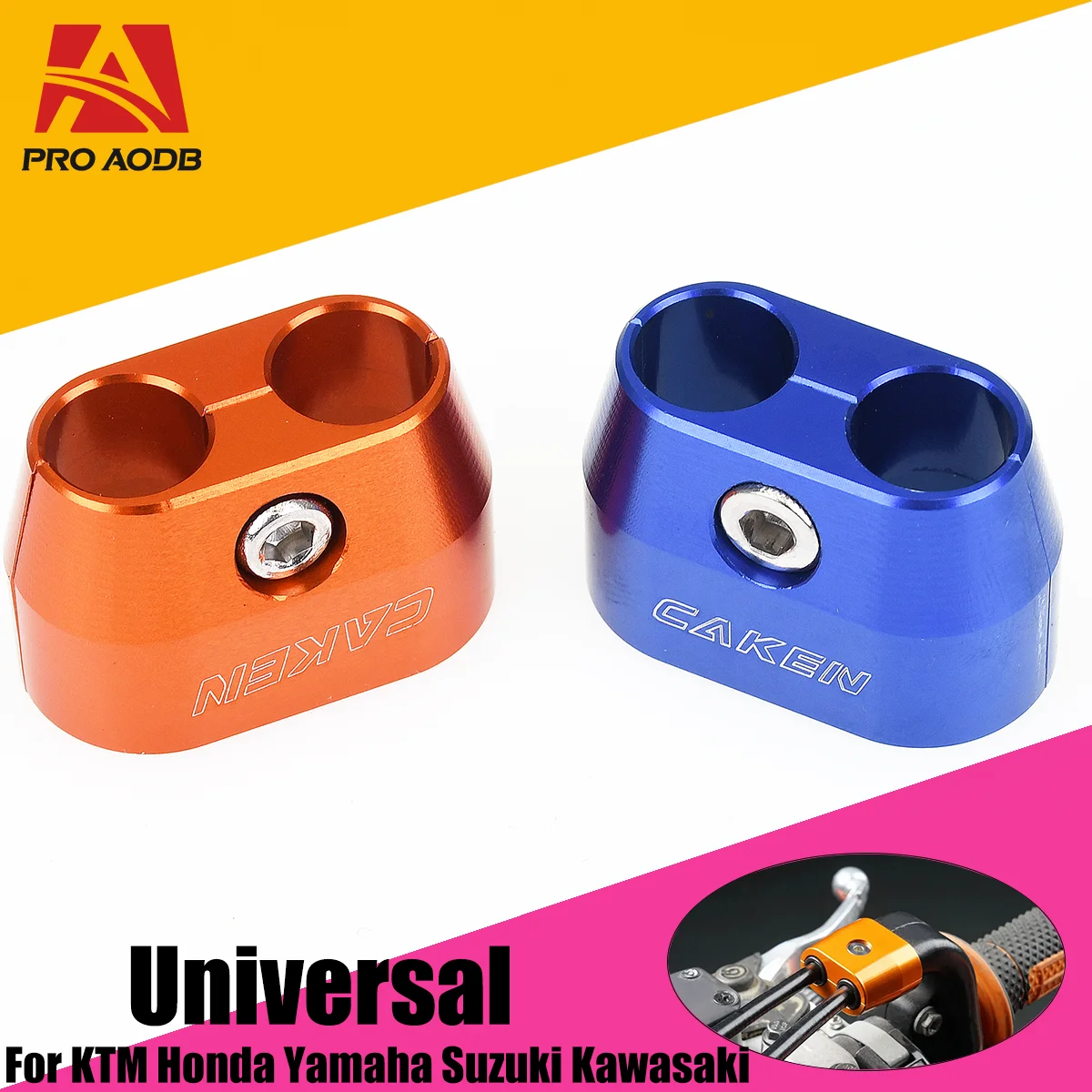 AliExpress PRO AODB 2024 New Motorcycle Universal Throttle Cable Protector Guard Cover CNC Aluminium Dirt Pit Bike Atv