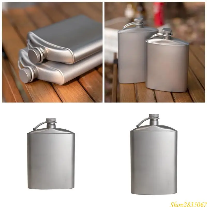 effective-titaniums-wine-flask-260ml-200ml-wine-bottle-produced-for-backpacking-831f