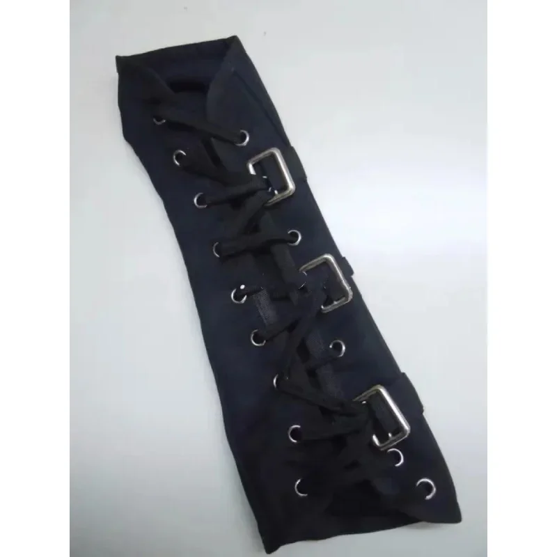 Michael Jackson Black And White Hand Cuff MJ Punk Armbrace Bad Jam Gloves Costume Party Artificial MN9