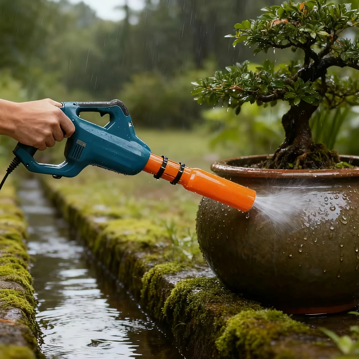 1 Stück Laubbläser Air Booster High-Flow Cordless Air Flows Booster Aufsatz mit Turbo Düsenverlängerung Langlebiger Kunststoff – Detail 5