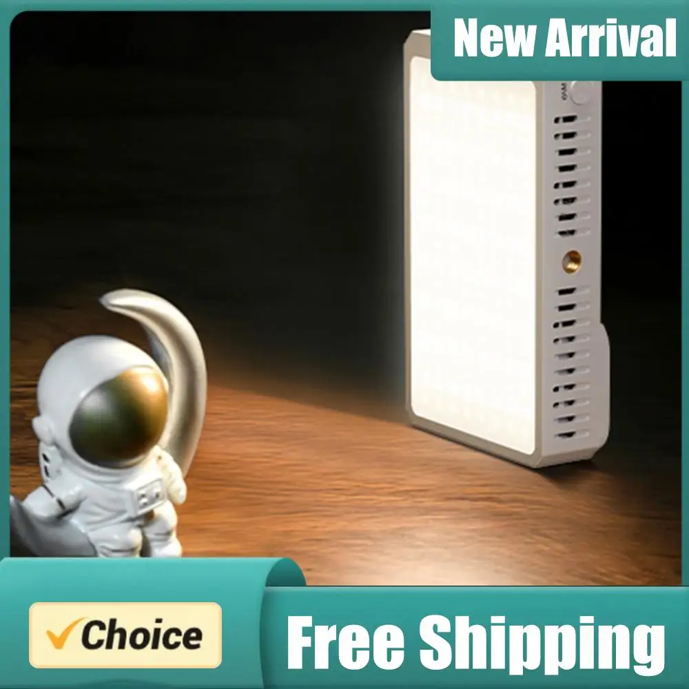 

Светодиодный светильник для камеры 40 Вт, 4400 мАч, перезаряжаемый, портативный, ручной, для фото- и видеосъемки