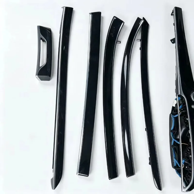 car used piano black trim OE A2226803702 for Mercedes W222 S-Class ambient light dashboard door interior molding