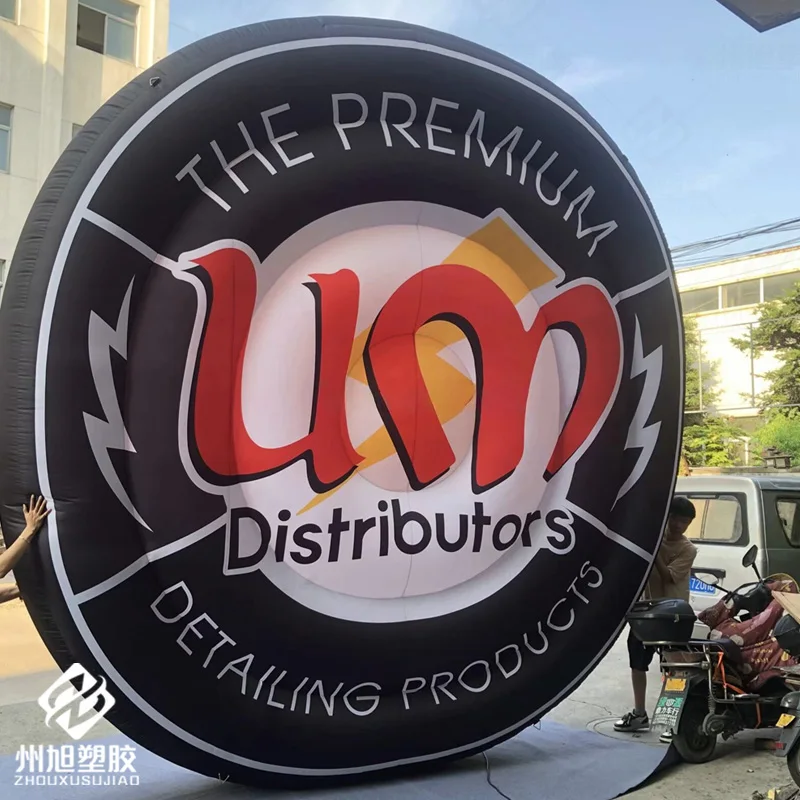 Inflatable advertising signs, custom-designed giant inflatable advertising signs, customizable logos available