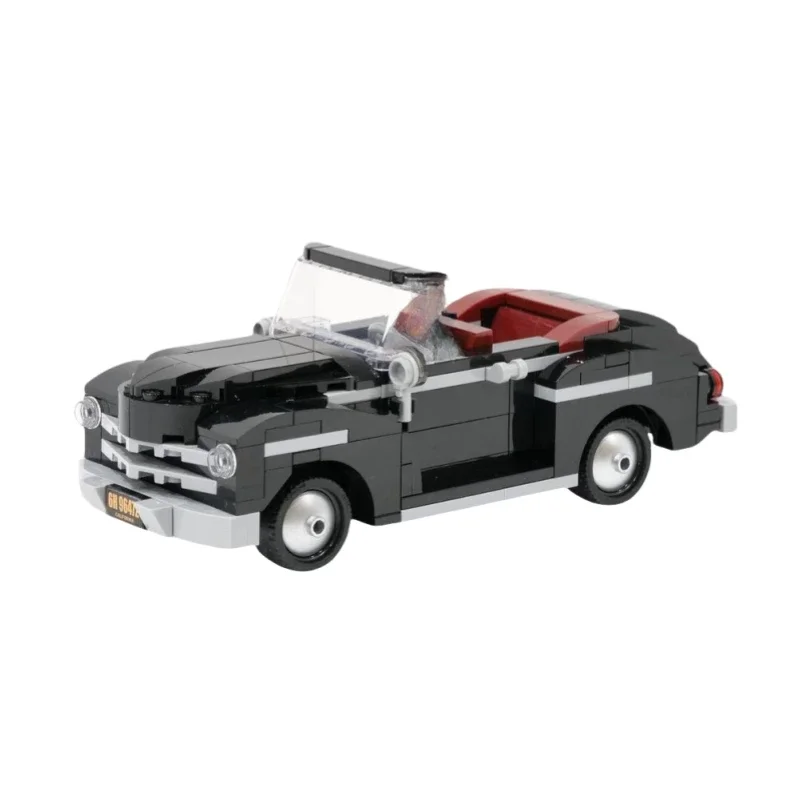 Modello di auto da città MOC Mattoni da costruzione Campione di velocità Super Auto sportiva Tecnologia modulare Regali Vacanza per bambini Assemblare giocattoli Vestito