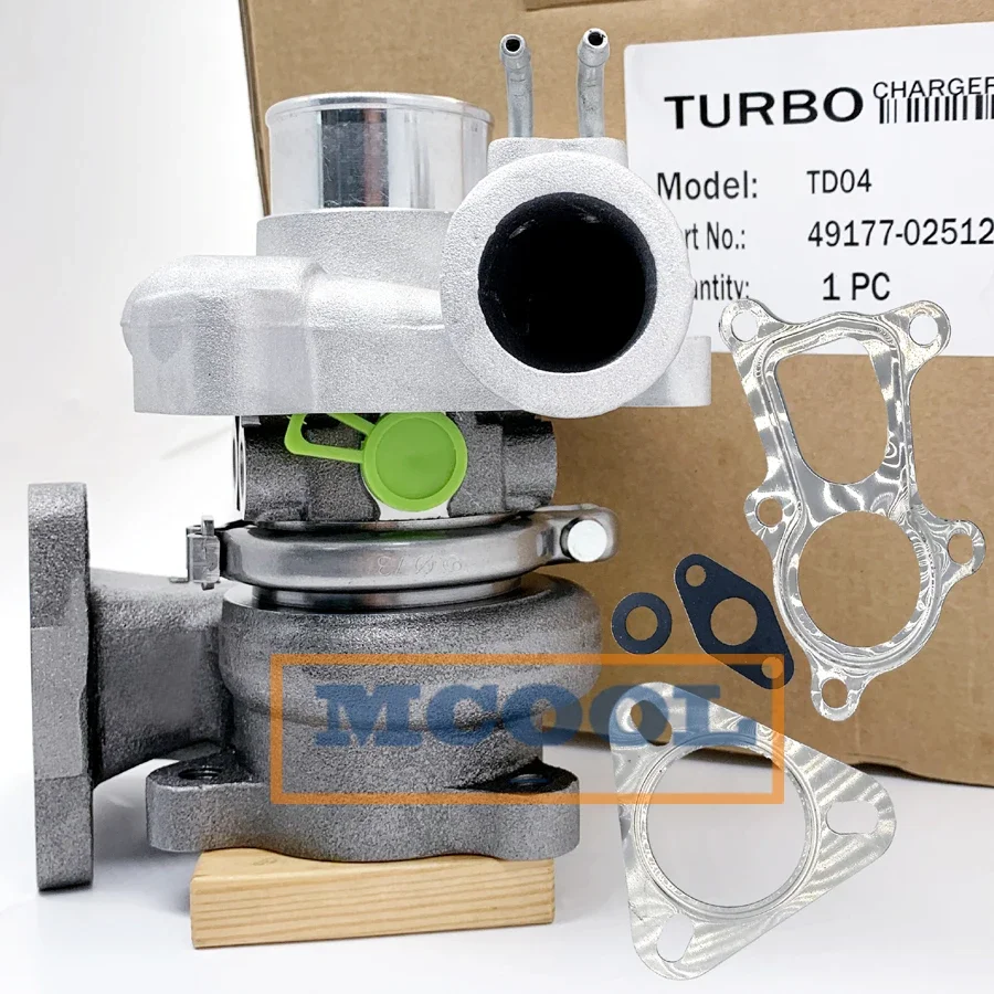 

Turbo TD04-11G-4 49177-02502 49177-02512 49177-07612 49177-02513 28200-42540 MR355225 For Mitsubishi L200 Pajero II 2.5L T 4D56T