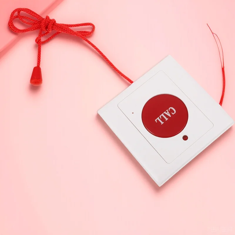 Botão de chamada de emergência sos, corda montada na parede, alerta de emergência para pacientes idosos, gatilho de ajuda rápida para deficientes