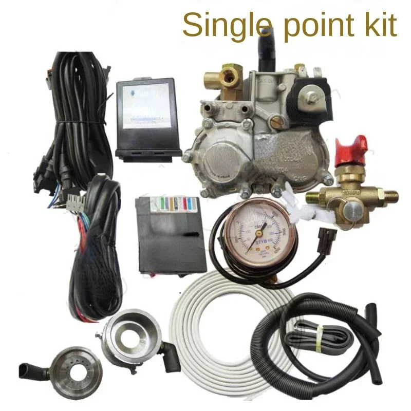 

Automobile Natural Gas Accessories Oil Gas Modification Kit Single Point Four Cylinder Kit Single Point Mixed Injection Pressure