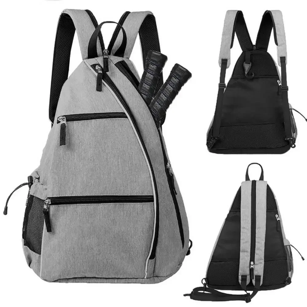 

Lightweight Pickleball Backpack Multifunctional Adjustable Sports Backpacks Colorful with Water Bottle Holder Paddle Storage Bag