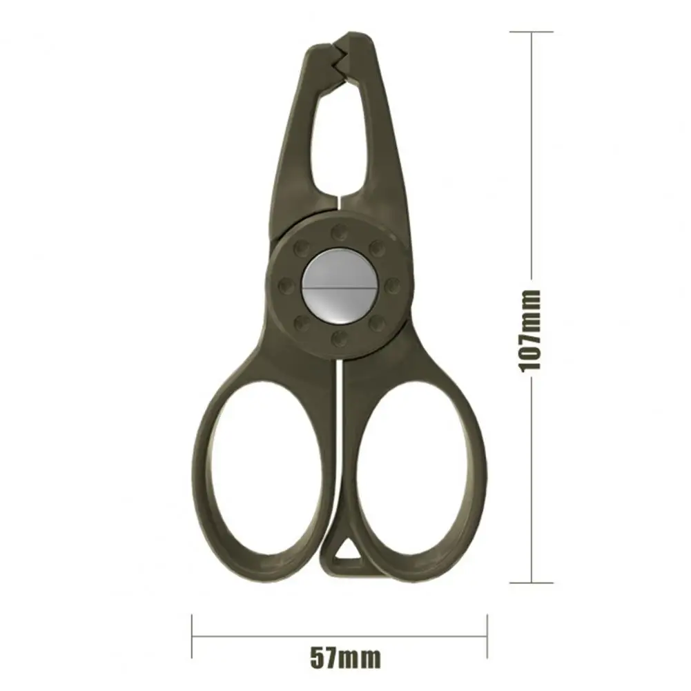 Quick Fish Handling Tool Escape-proof Fish Gripper Pliers for Outdoor Fishing Mini Handheld Sawtooth Lip Grabber for Fishermen