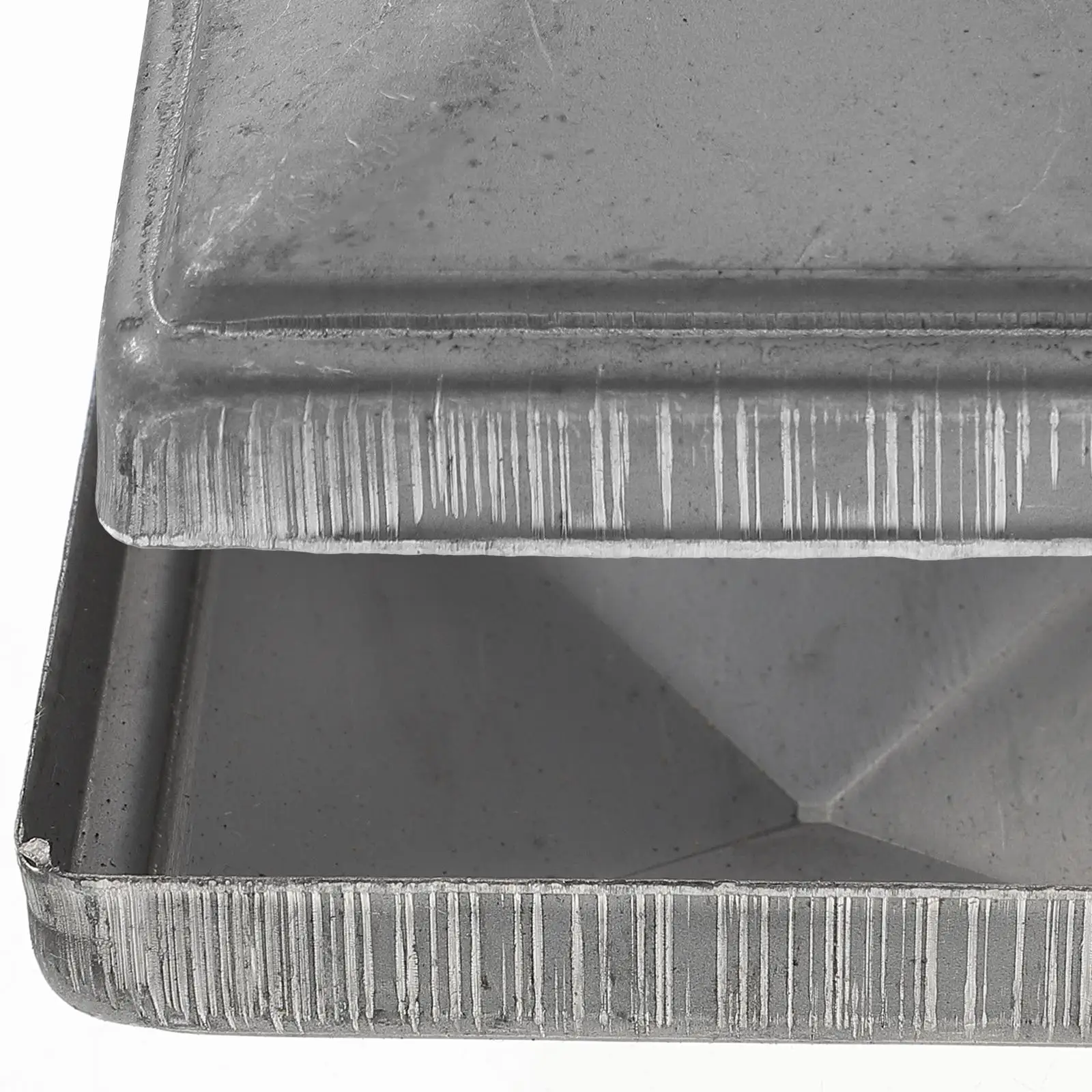 

12 Post For Cover Rectangle Post Caps 80x80mm Iron Pyramid Style Decorative Fence Cover Metal Fence Parts Protective