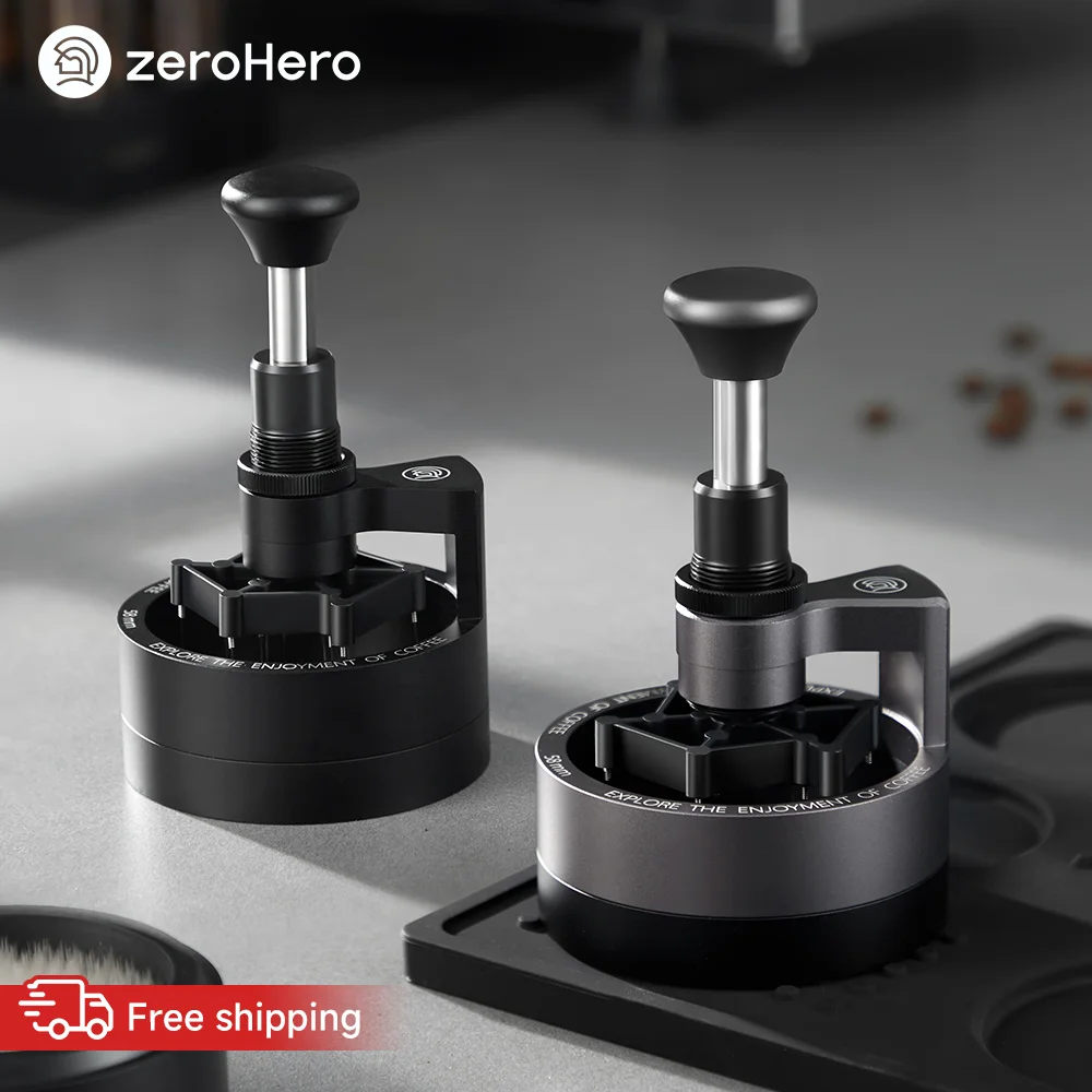 zeroHero 58mm WDT Tool 13 Needle Adjustable 8 Point Magnetic Base for Espresso Home Barista Coffee Brewing Supplies and Kits Pro