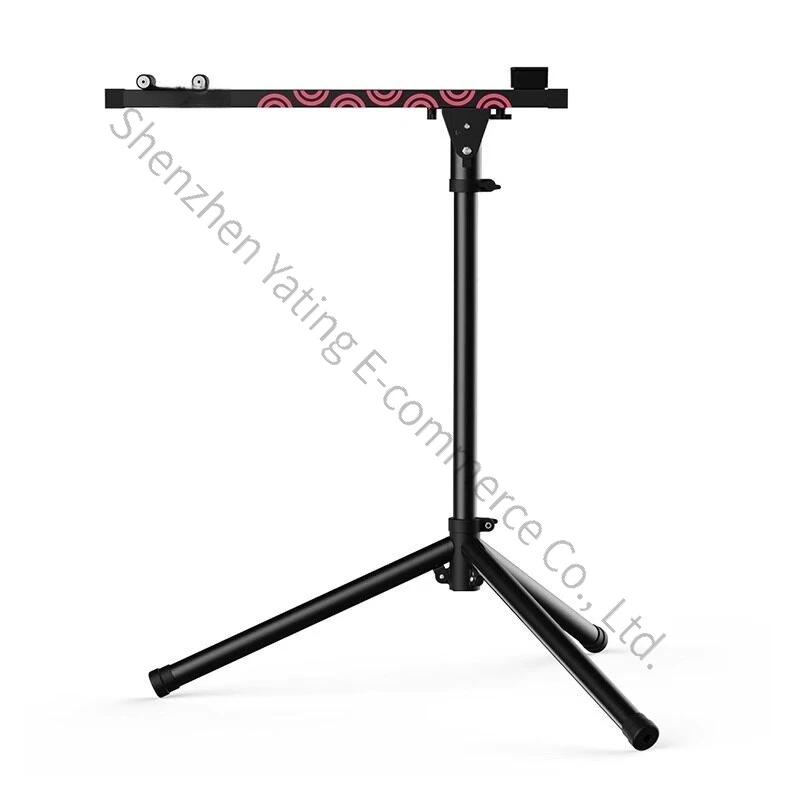 Highway Mountain Bike Repair Rack Cycle Adjuster Display Rack Workbench Retractable Folding Parking Rack