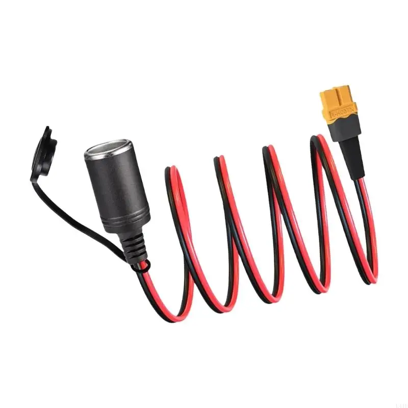 L41E 50/150cm XT60iF to Car Power Outlet Socket Adapter 30A Female Connector Extension Cable for Car and Truck