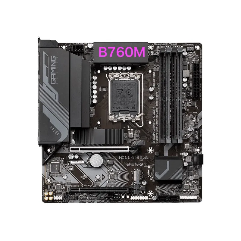 Suitable For Gigabyte B760M GAMING X DDR4 Motherboard 128GB 2*M.2 PCI-E 4.0 LGA 1700 Mainboard 100% Tested OK Fully Work