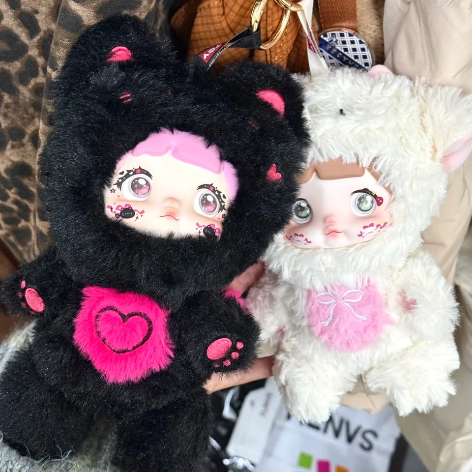 حار حقيقية Nommi سلسلة و MayMei صندوق أعمى لطيف ألعاب شخصيات الحركة Kawaii شخصيات كرتونية دمى لعبة الهدايا لطيف ألعاب من القطيفة #4