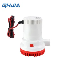 High Pressure Submersible Bilge Pump 12V 24 Volt Electric Water Pump Used In Boat Seaplane Motor Homes Houseboat 1500GPH 2000GPH