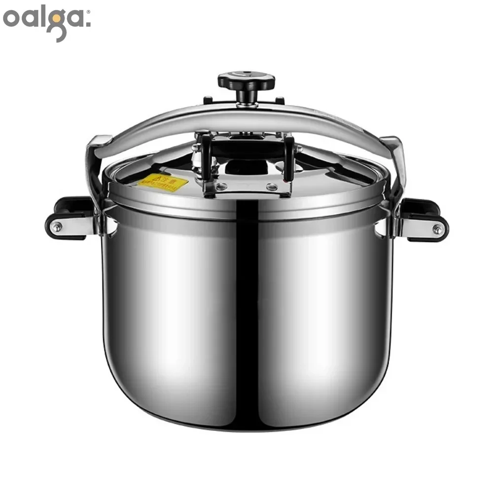 Extra Large Pressure Cooker Thick Commercial Stainless Steel Pressure Cooker Kitchen Electric Cookware Dining Bar Home Garden
