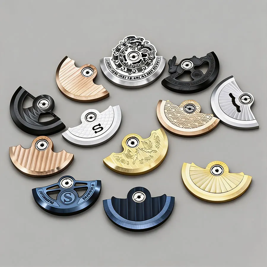 NH35 Nh36 Oscillating Weight Hammer Fit for NH35 NH36 NH38 NH39 4R 6R 7S26 Movement SKX007 Watch Automatic Hammer nh35 Rotor Par