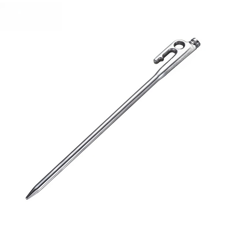 

Set Outdoor Camping Forged 420 Stainless Steel Floor Nails Tent Canopy Fixed Tent Nails
